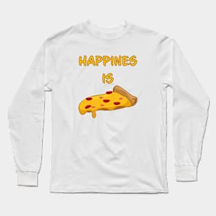 pizza is love , pizza is life Long Sleeve T-Shirt